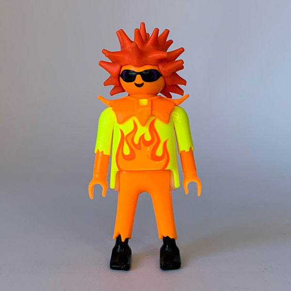 Hombre con Pelo de Fuego Playmobil