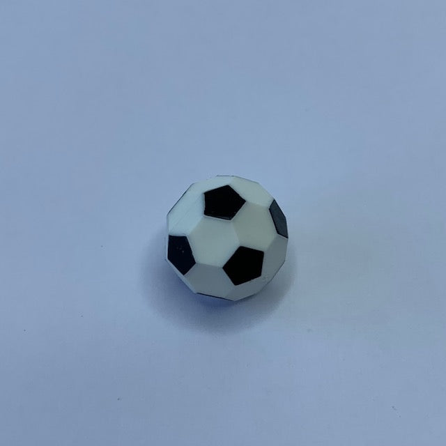 Balón Fútbol negro blanco