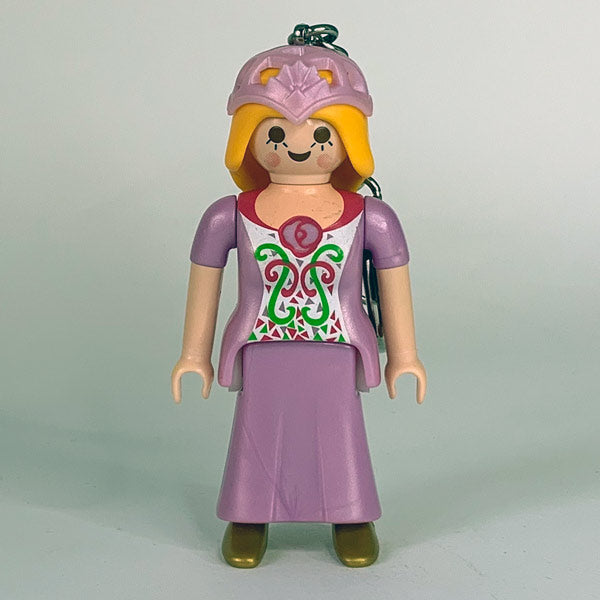 Llavero Dama Rosa Playmobil