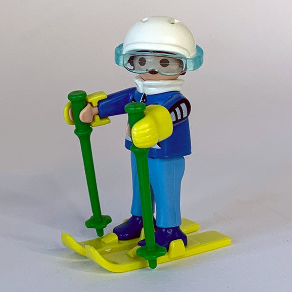 Niño Azul Esquiador Playmobil